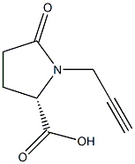 1-(2-Propynyl)-5-oxo-L-proline Struktur