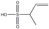 1-Butene-3-sulfonic acid Struktur