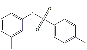 N-(3-Methylphenyl)-N,4-dimethylbenzenesulfonamide Struktur