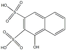 1-Naphthol disulfonic acid Struktur