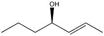 [R,E,(-)]-2-Heptene-4-ol Struktur