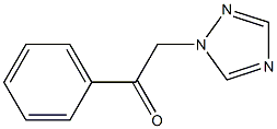 1-Phenacyl-1H-1,2,4-triazole Struktur