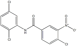 2',4,5'-Trichloro-3-nitrobenzanilide Struktur