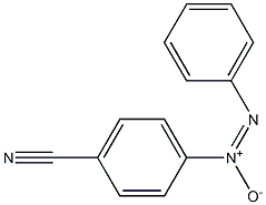 4-Cyanoazoxybenzene Struktur