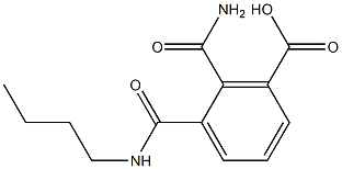 N-Butylphthalamidic acid Struktur