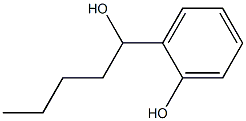 2-(1-Hydroxypentyl)phenol Struktur