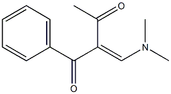 1-Phenyl-2-[(dimethylamino)methylene]butane-1,3-dione Struktur