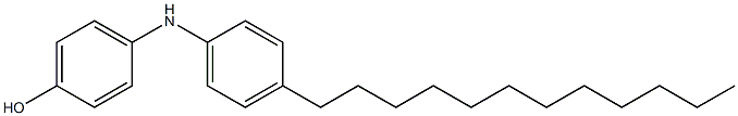 4'-Dodecyl[iminobisbenzen]-4-ol Struktur