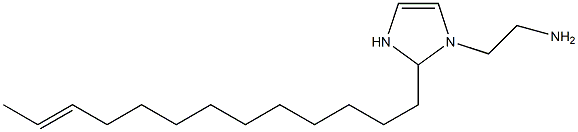 1-(2-Aminoethyl)-2-(11-tridecenyl)-4-imidazoline Struktur