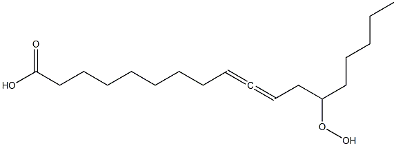 13-Hydroperoxy-9,10-octadecadienoic acid Struktur