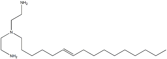 N,N-Bis(2-aminoethyl)-6-hexadecen-1-amine Struktur