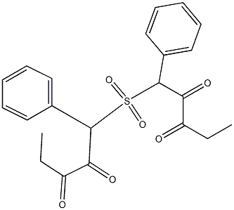 Phenyl(2,3-dioxopentyl) sulfone Struktur