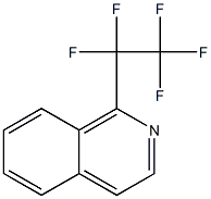 1-(Pentafluoroethyl)isoquinoline Struktur