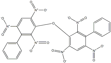 Phenyl(2,4,6-trinitrophenyl) ether Struktur