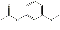 1-(Dimethylamino)-3-acetoxybenzene Struktur