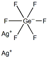 Silver hexafluorogermanate(IV) Struktur