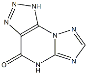 1H-1,2,3-Triazolo[4,5-e][1,2,4]triazolo[1,5-a]pyrimidin-4(5H)-one Struktur