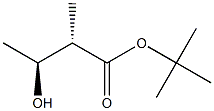 (2S,3S)-2-Methyl-3-hydroxybutyric acid tert-butyl ester Struktur