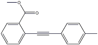 2-(4-Methylphenylethynyl)benzoic acid methyl ester Struktur