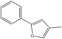 2-Phenyl-4-methylfuran Struktur