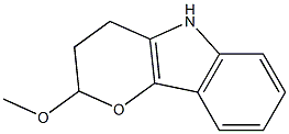 2-Methoxy-2,3,4,5-tetrahydropyrano[3,2-b]indole Struktur