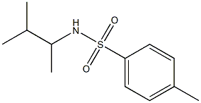 N-(1,2-Dimethylpropyl)-p-toluenesulfonamide Struktur