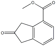 4-Methoxycarbonyl-1H-indanone Struktur