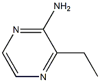 2-Amino-3-ethylpyrazine Struktur