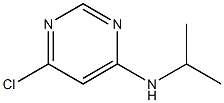 6-Chloro-N-isopropyl-4-pyrimidinamine Struktur