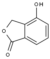 4-hydroxy-2-benzofuran-1(3H)-one Struktur