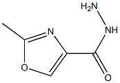 2-Methyl-1,3-oxazole-4-carboxylic acid hydrazide Struktur