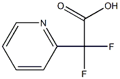 Difluoro(pyridin-2-yl)acetic acid Struktur