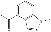 1-(1-Methyl-1H-indazol-4-yl)ethan-1-one Struktur