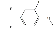 3-fluoro-4-methoxybenzotrifluoride Struktur