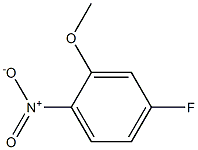 4-fluoro-2-methoxynitrobenzene Struktur