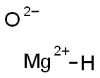 Hydrogen magnesium oxide Struktur