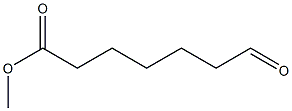 Methyl 7-oxoheptanoate Struktur