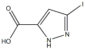 5-Iodo-2H-pyrazole-3-carboxylic acid Struktur