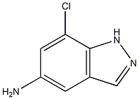 7-Chloro-1H-indazol-5-ylamine Struktur