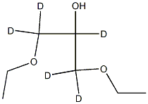 1,3-Diethoxy-2-propanol-d5 Struktur