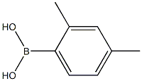 2,4-DIMETHYL PHENYL BORONIC ACID Struktur