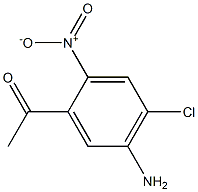 1-(5-Amino-4-chloro-2-nitro-phenyl)-ethanone Struktur