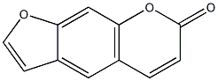 Psoralen 98%, psoralen standard Struktur