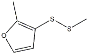 METHYL 2-METHYL-3-FURYL DISULFIDE Struktur