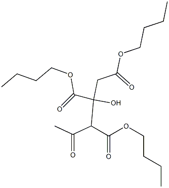 Acetyl tri-n-butyl citrate， Struktur