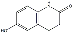 6-hydroxy-1,2,3,4-tetrahydroquinolinone Struktur