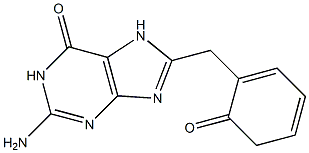 6-oxobenzylguanine Struktur