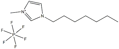 1-heptyl-3-methylimidazolium hexafluorophosphate Struktur