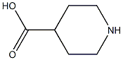 Piperidine-4-carboxylic acid Struktur