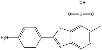 2-對(duì)氨基苯基-6-甲基苯噻唑7磺酸